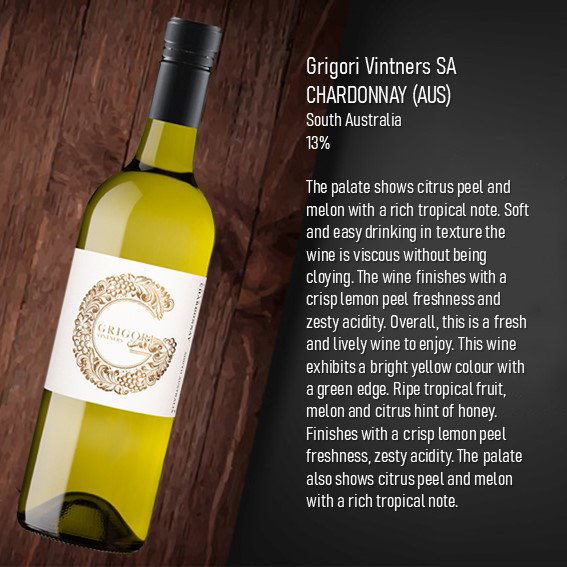 Grigori Vintners SA CHARDONNAY 2022 (AUS)_0