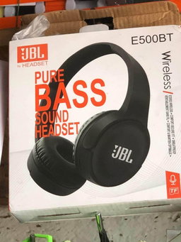 Pure bass sound headset JBL