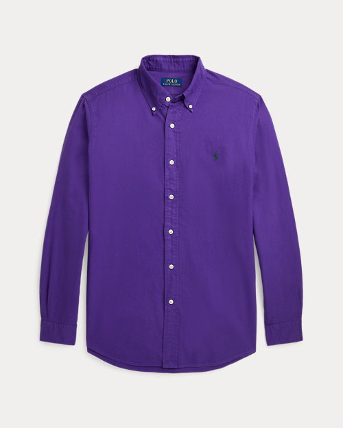 Men's Garment-Dyed Oxford Shirt (Classic)_2