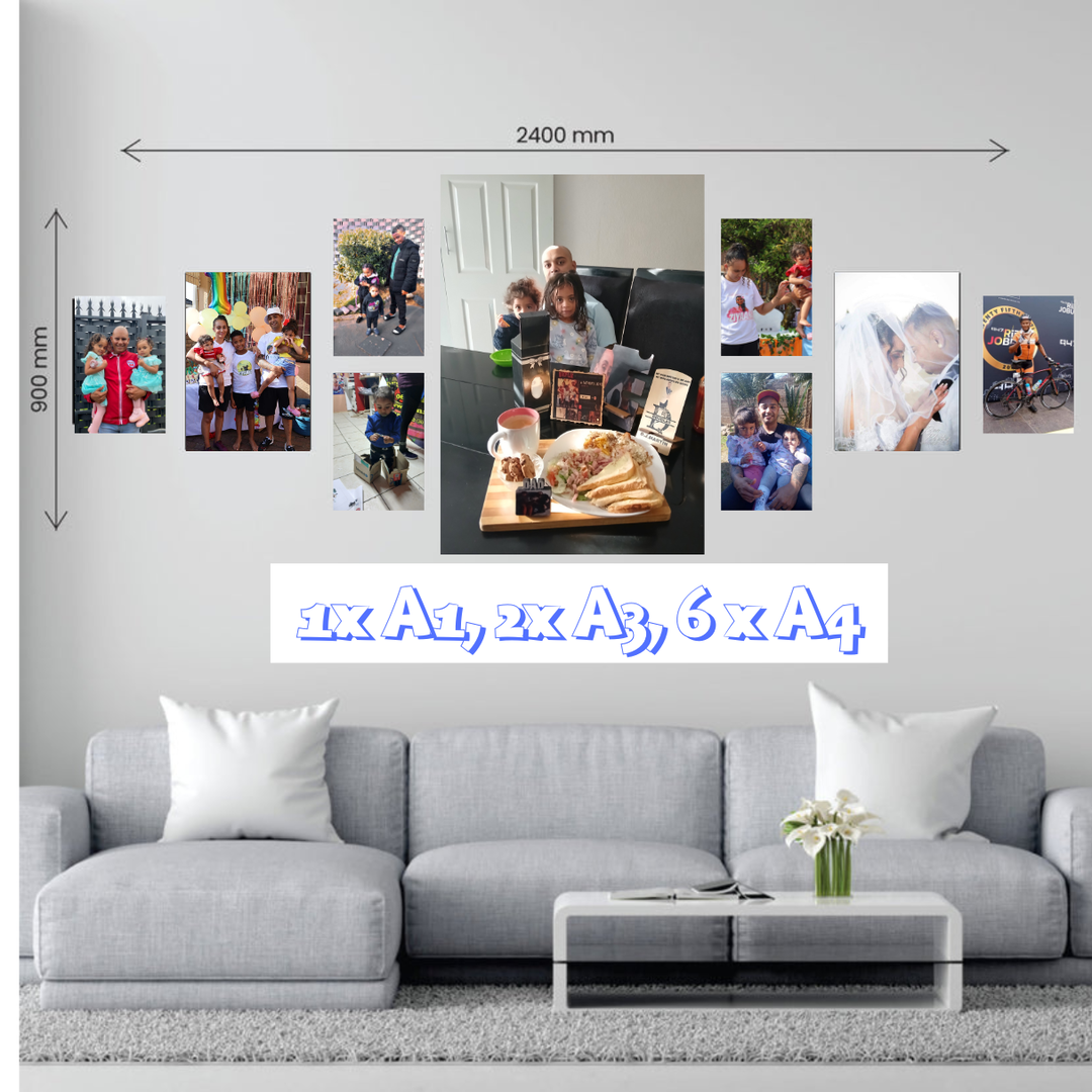 9 Pc's Canvas Combo