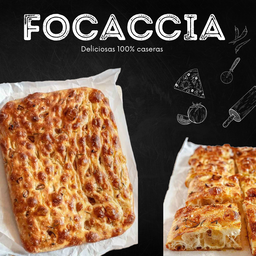 Focaccia Clasica Aceite de Oliva