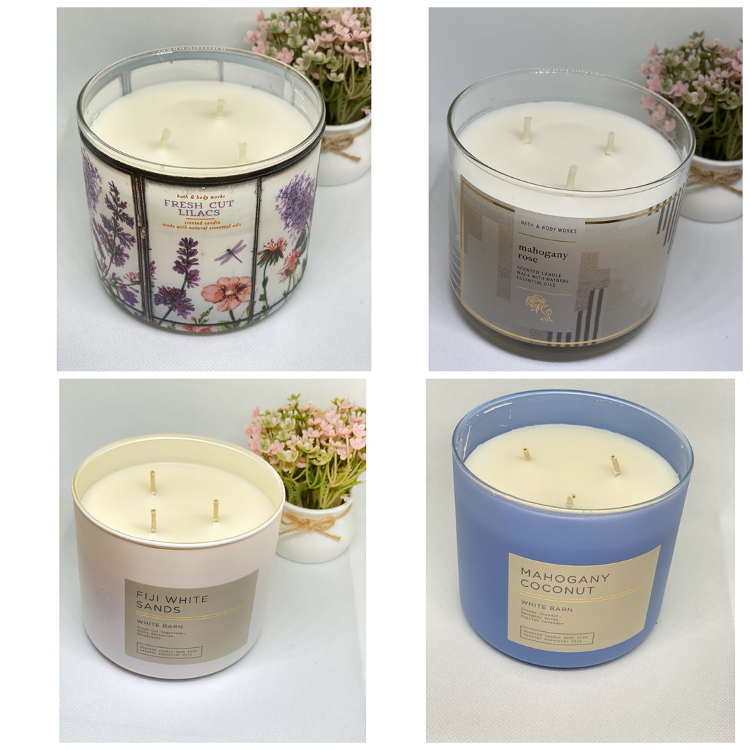 3 Wick Candles