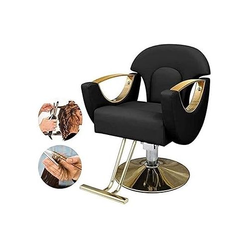 Executive Salon Barbers Chair..gold_1