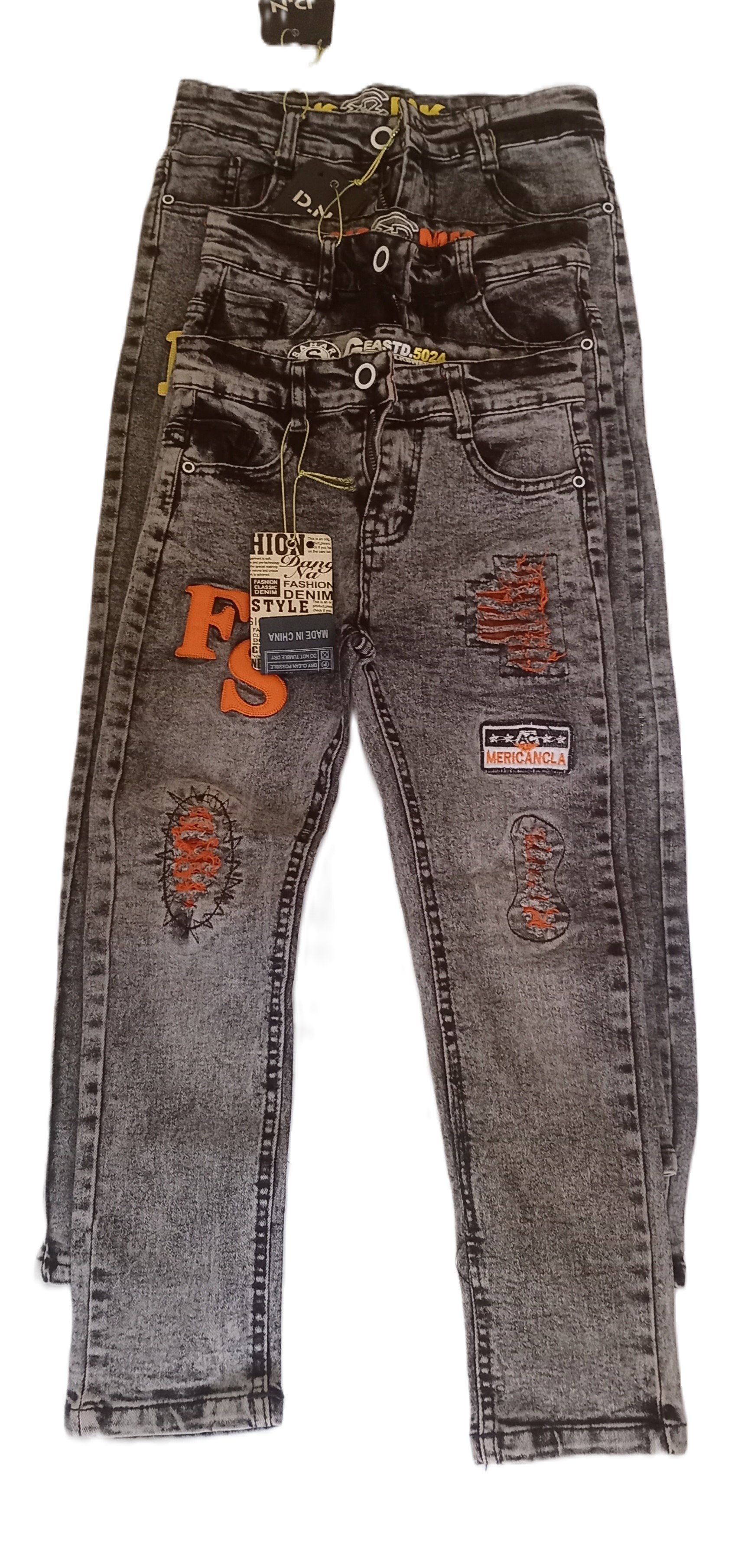Long jean pants unisex. (4months -8yrs)_1