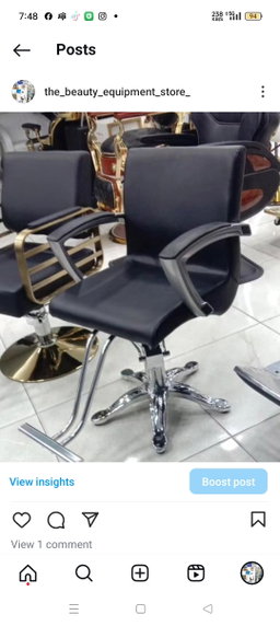 Salon chair 