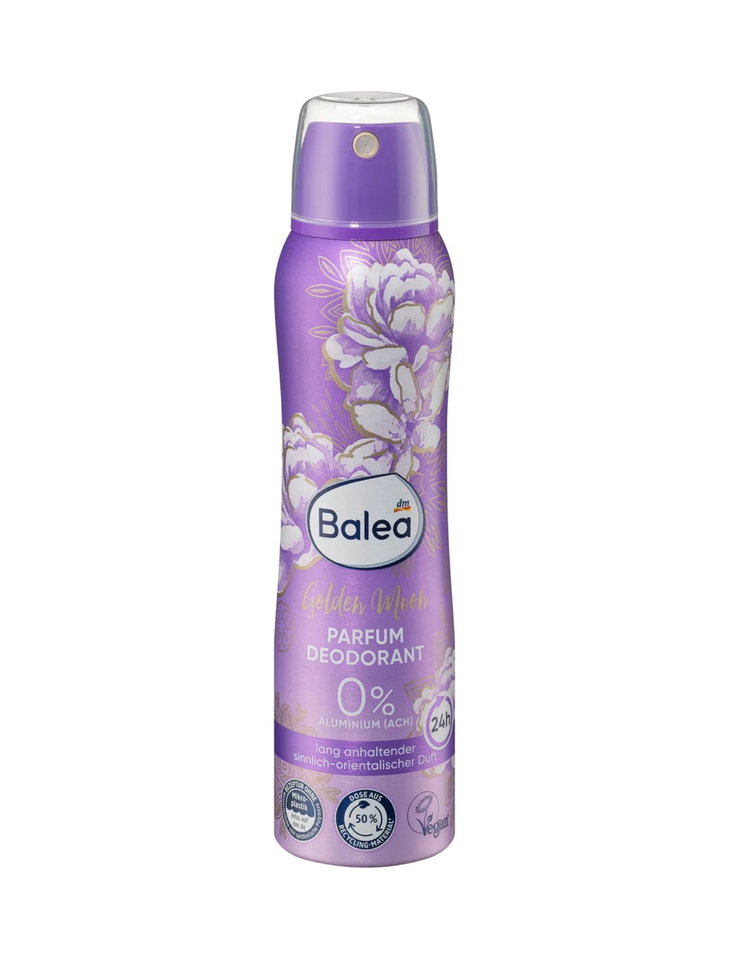 Balea Deospray Parfum Deodorant Golden Moon, 150 ml