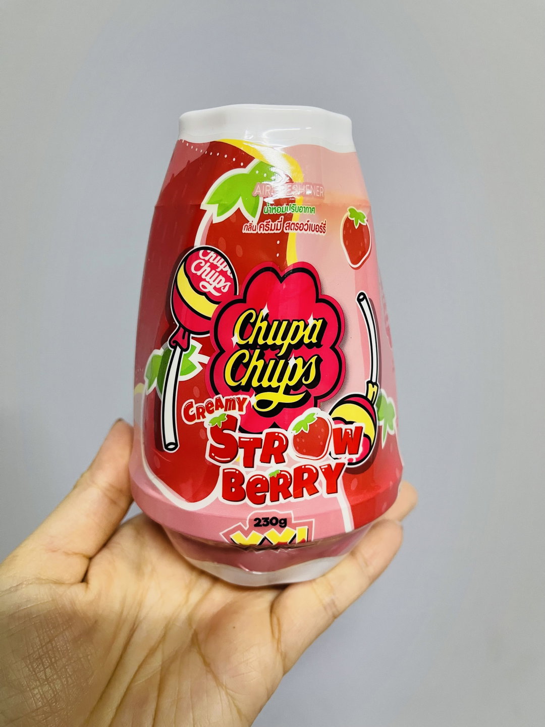 Chupa Chups Big Freshner - Creamy Strawberry