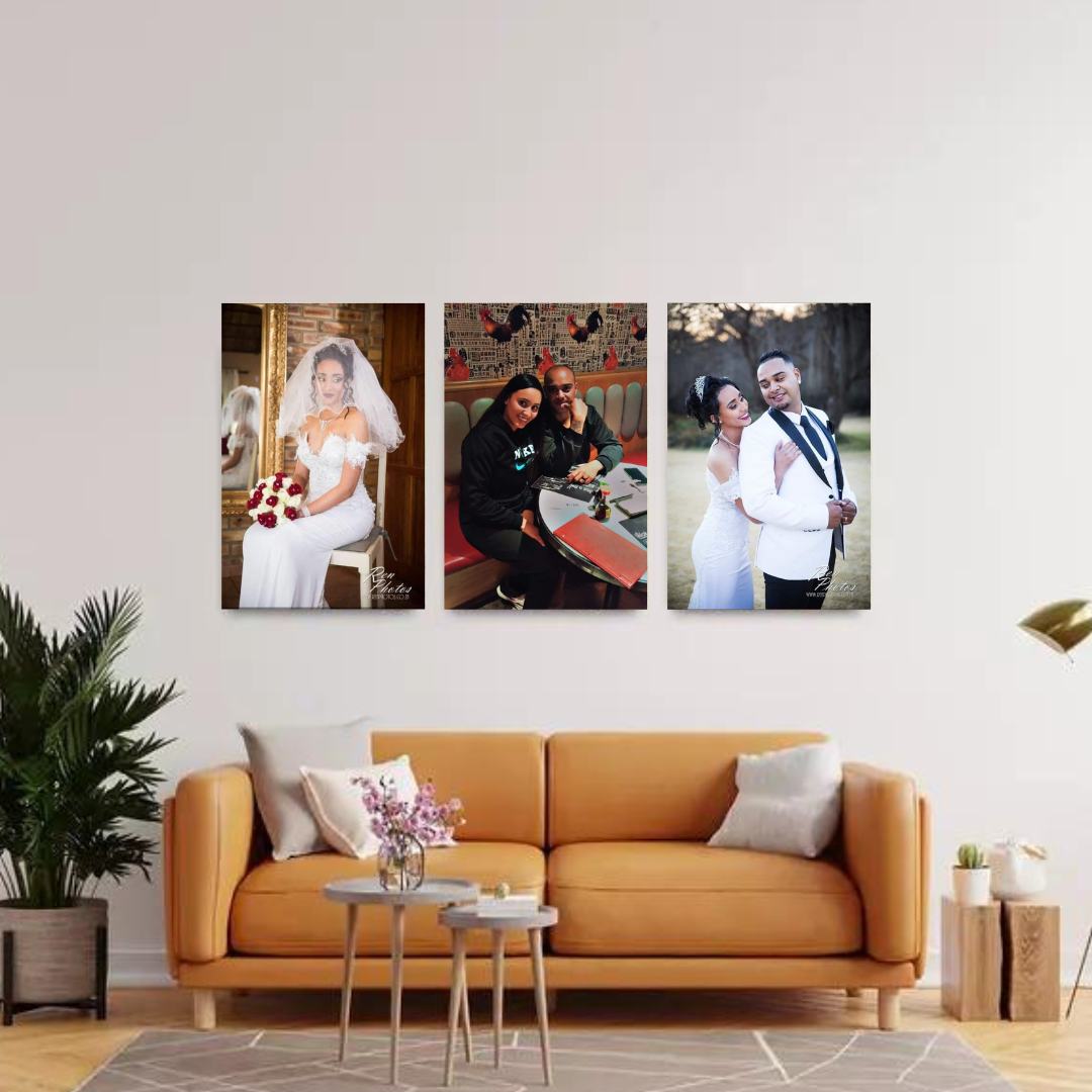 3 Pc's A4 Canvas Frames +-(297mm x 210mm)_0