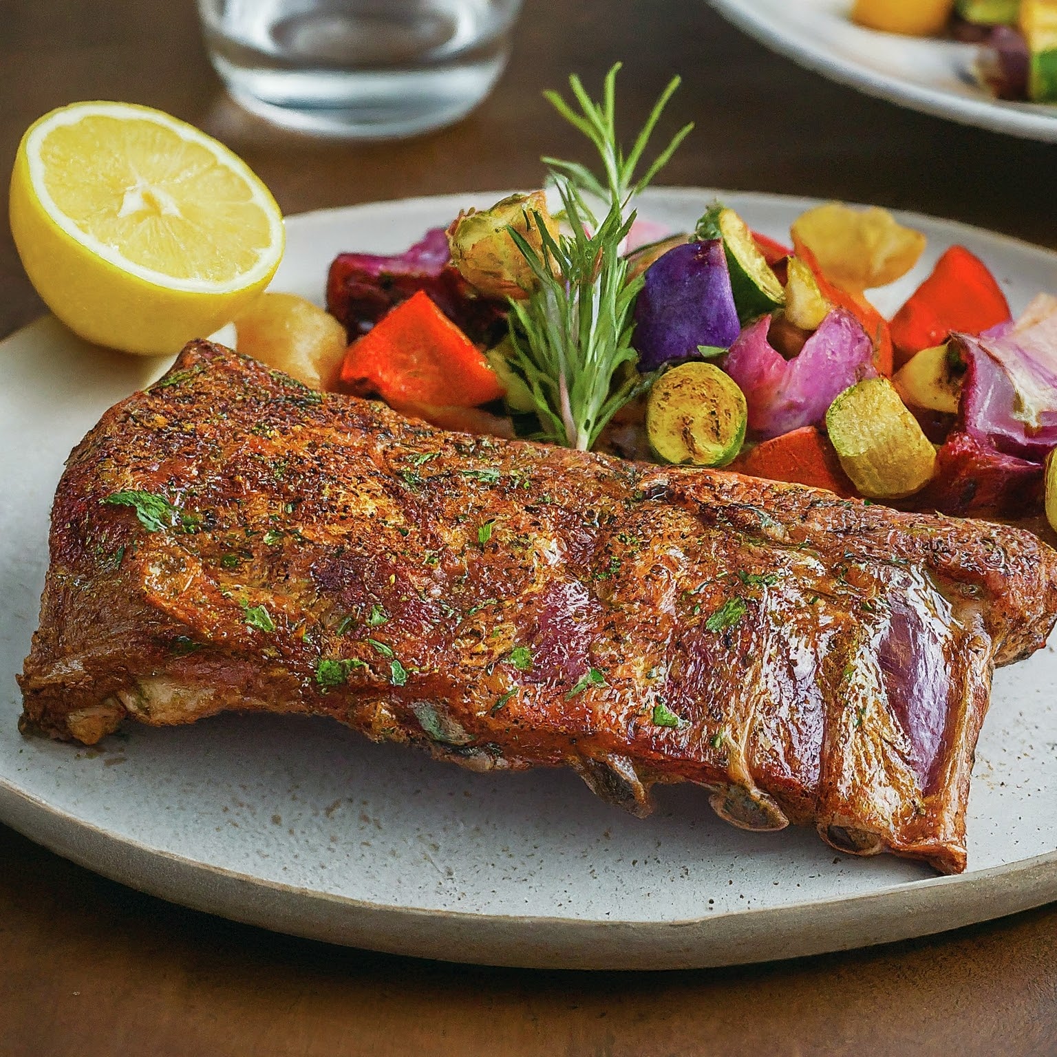 Côtes de flanc de porc / Porc side rib_1