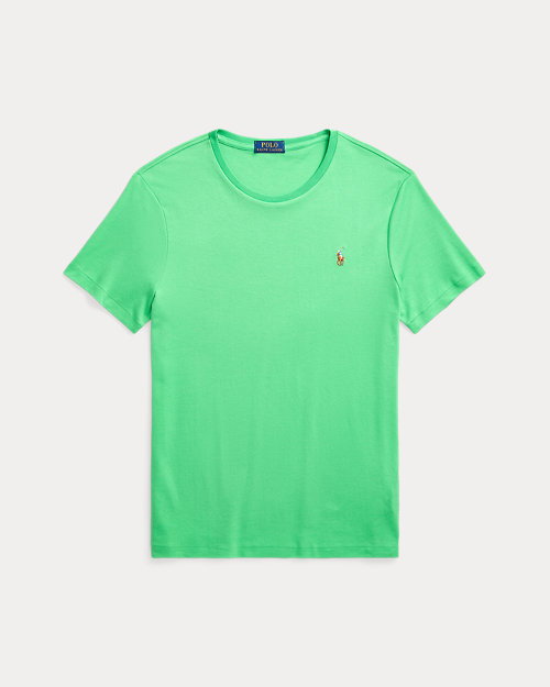 Classic Fit Soft Cotton Crewneck T-Shirt _3