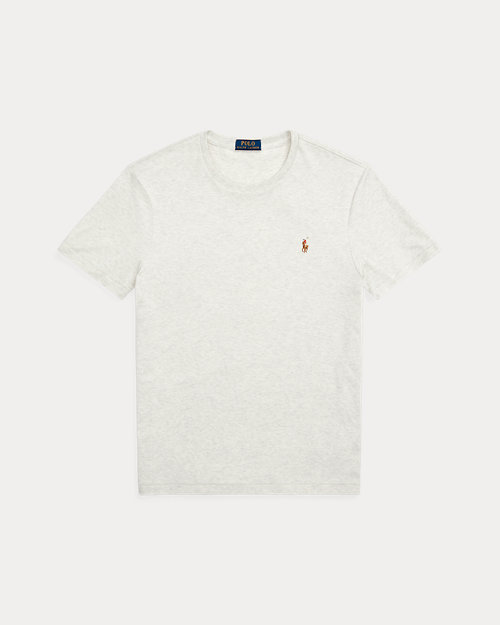 Classic Fit Soft Cotton Crewneck T-Shirt _5