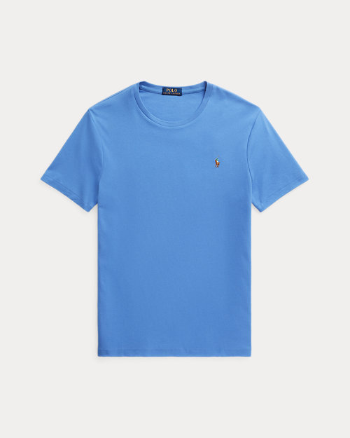 Classic Fit Soft Cotton Crewneck T-Shirt _2
