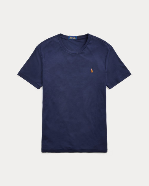 Classic Fit Soft Cotton Crewneck T-Shirt _1