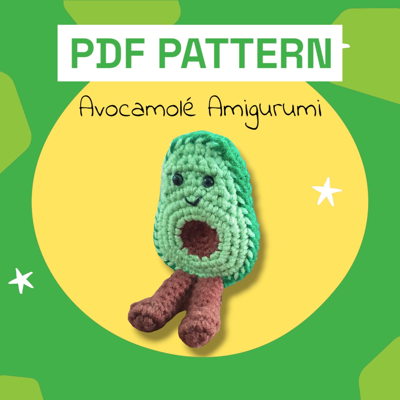 [PDF] Avocamolé Amigurumi Pattern_0