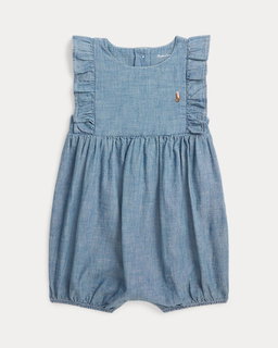 Indigo Chambray Bubble Shortfall