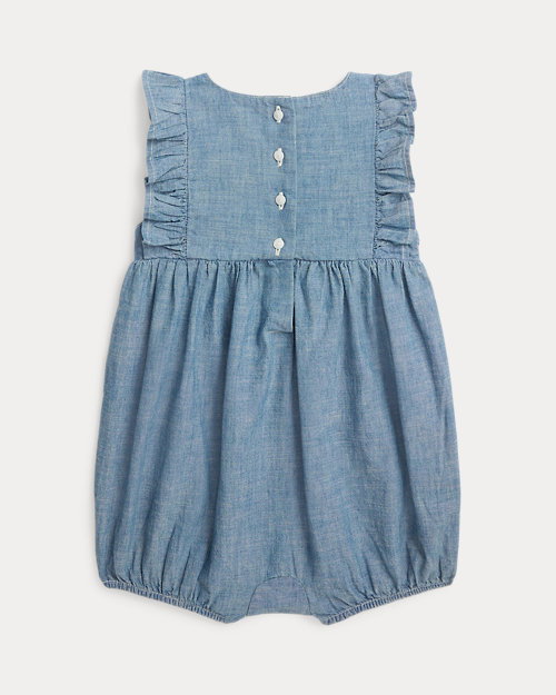 Indigo Chambray Bubble Shortfall