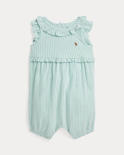 Striped Knit Oxford Bubble Shortfall