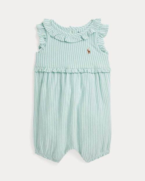 Striped Knit Oxford Bubble Shortfall_1
