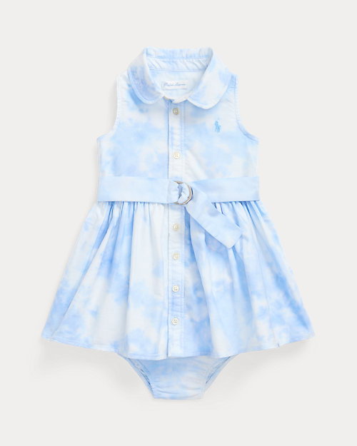Belted Graphic Shirtdress & Bloomer