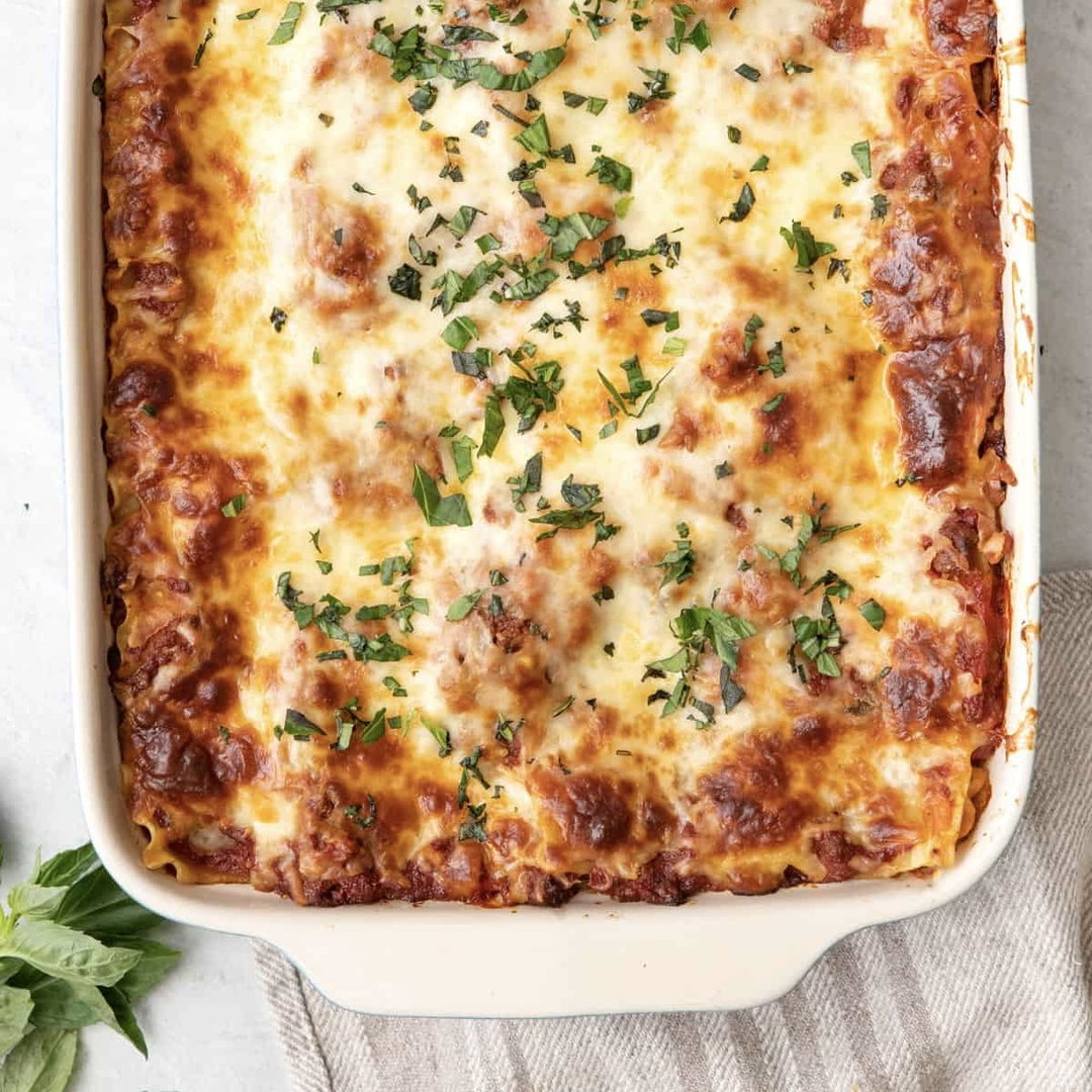 Beef & Pork Lasagna 