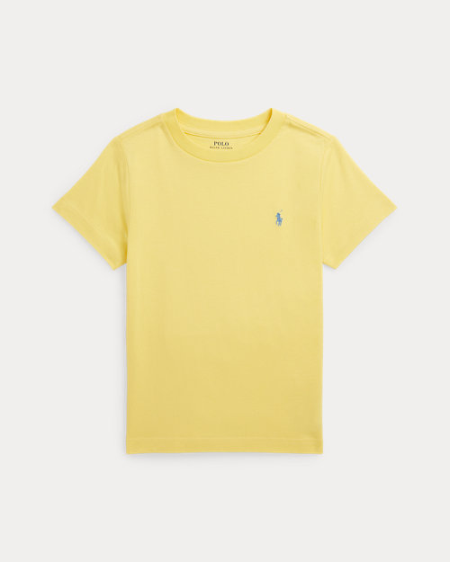 Cotton Jersey Crewneck Tee