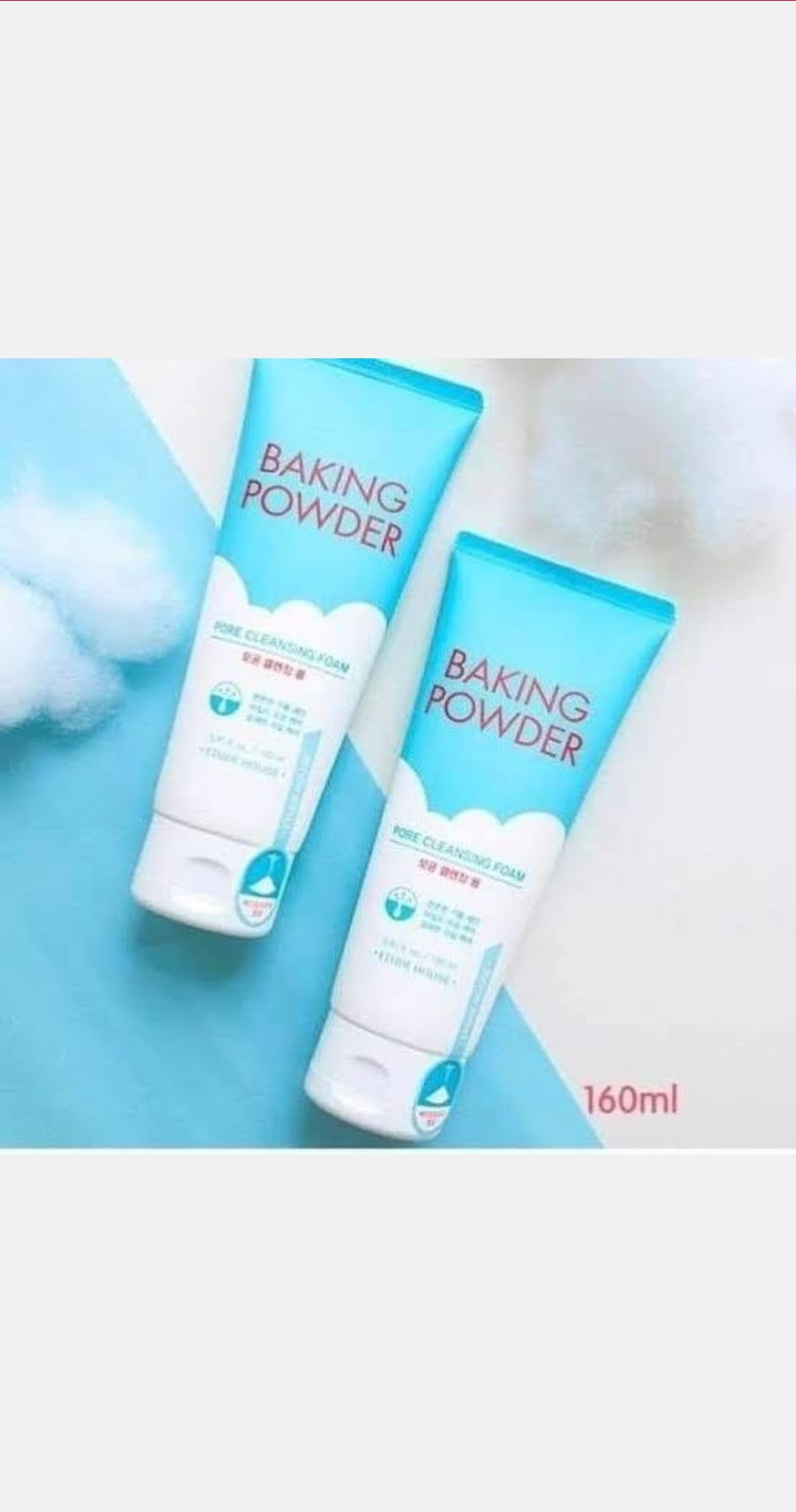 Etude Baking Powder New Pore Cleansing Foam, 160 ml_0