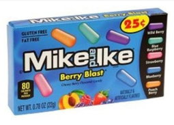 Mike And Ike Berry Blast Mini Box 