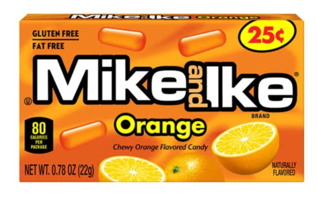 Mike and Ike Orange Flavored Mini Box