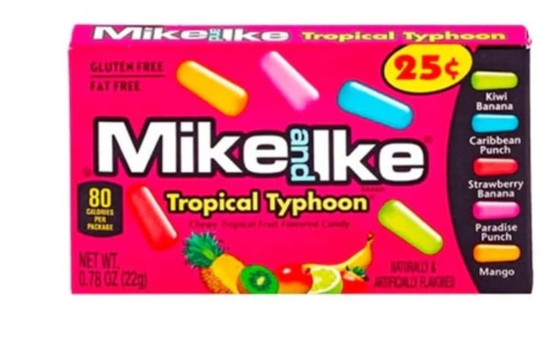 Mike And Ike Tropical Typhoon Mini Box