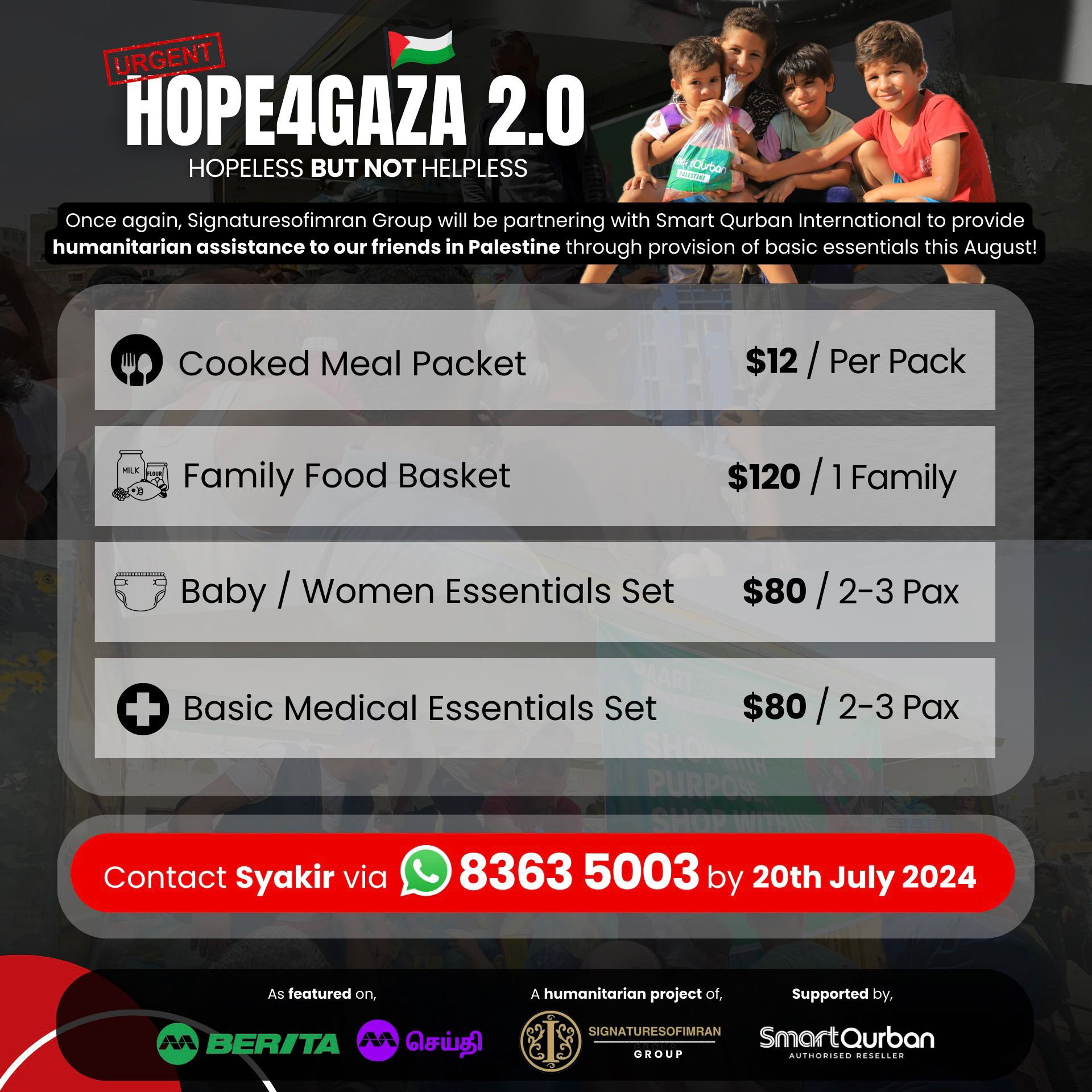 Cooked Meal Packet ($12 / Pack)_0