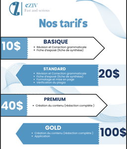 Service rédaction mémoir 