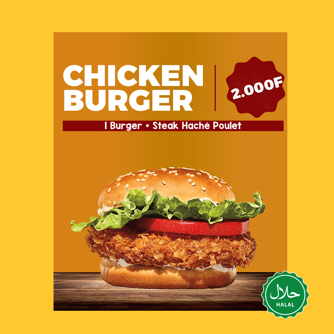 CHICKEN BURGER