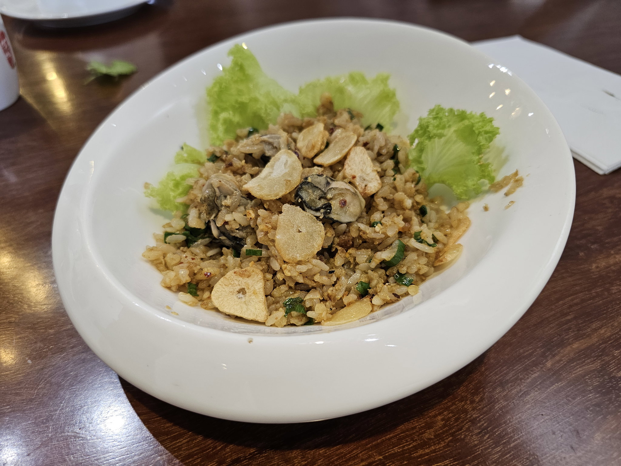韩式生蚝蒜香炒饭 Korean Oyster Fried Rice_0