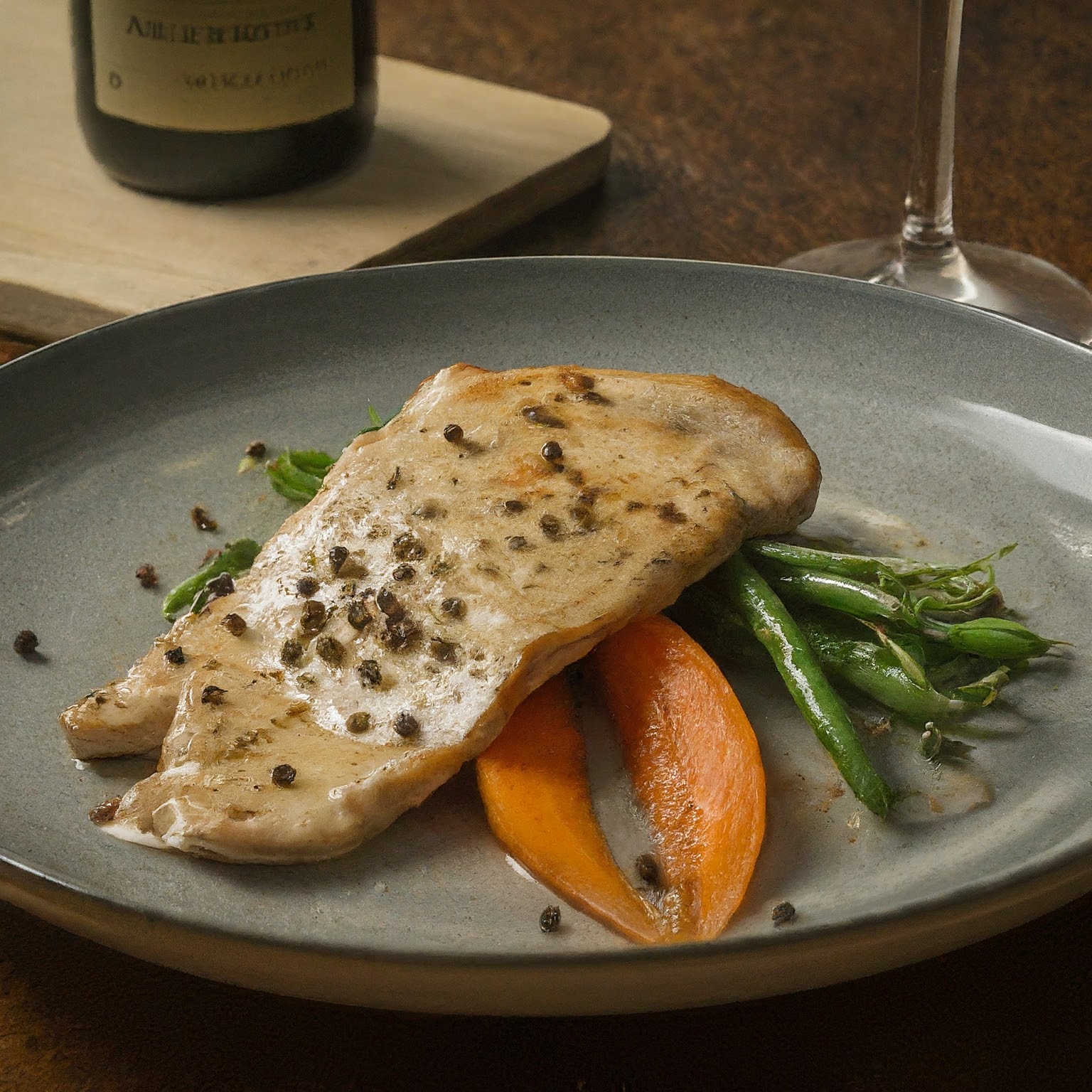 Escalope de veau de lait