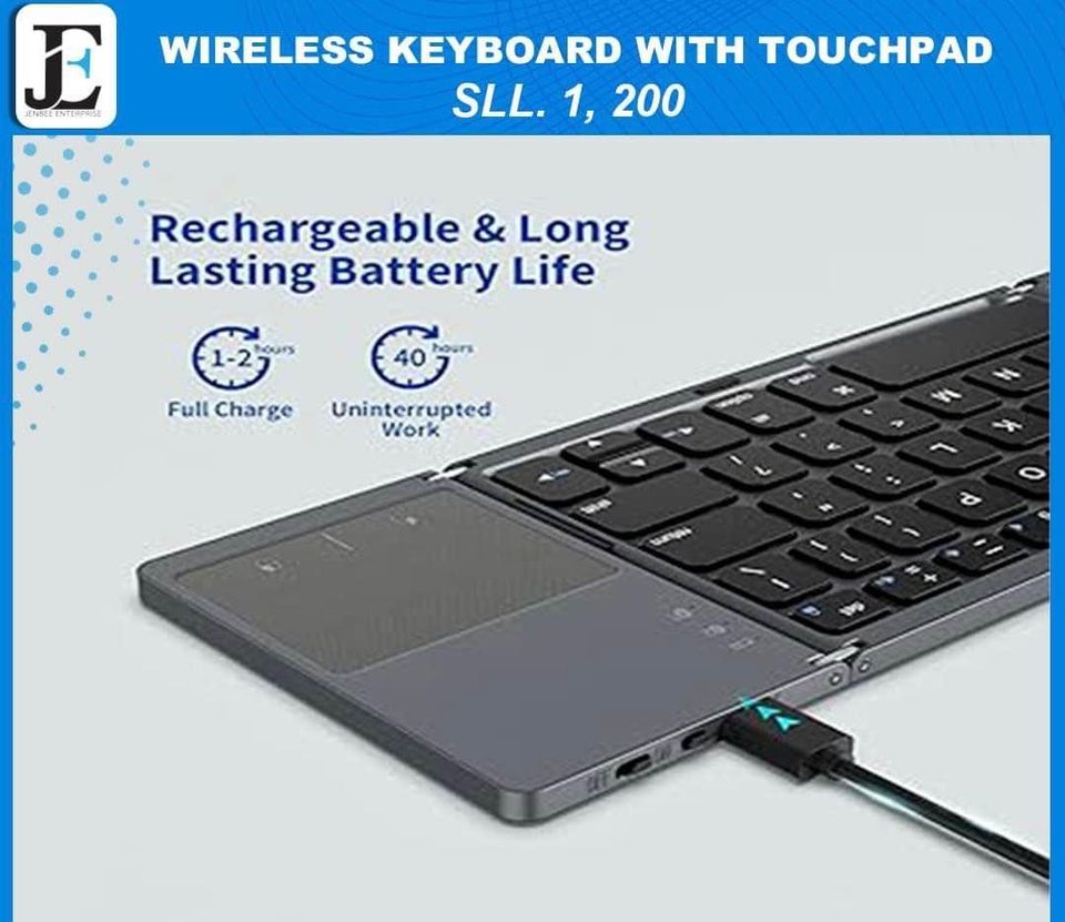 Bluetooth 3.0 Foldable Keyboard 