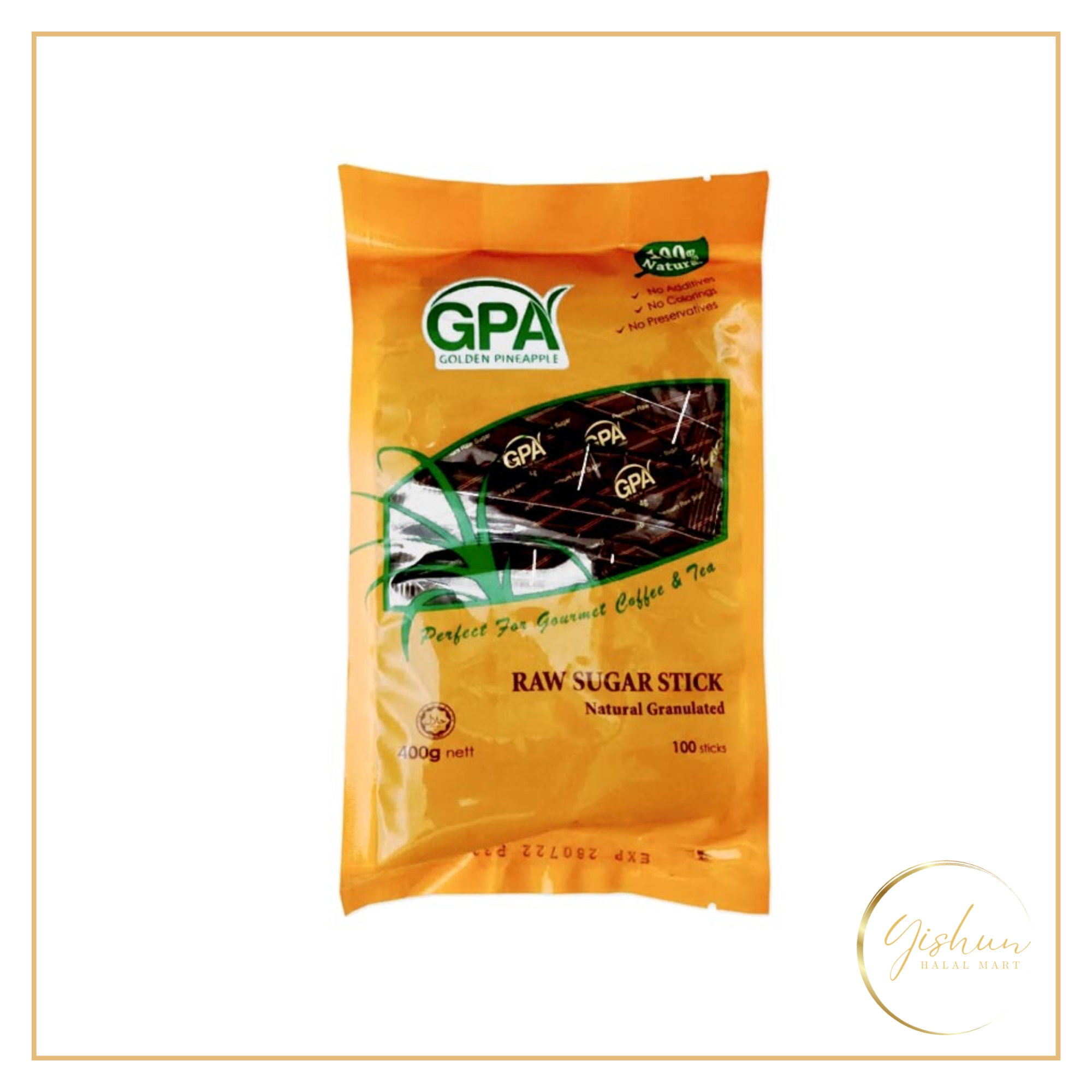 GPA Raw Sugar Stick For Gourmet Beverages_0