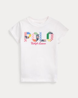 Mixed-Logo Jersey Tee