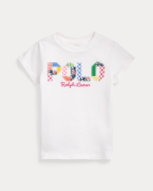 Mixed-Logo Jersey Tee