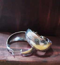 Chunky Etchy Hoops 