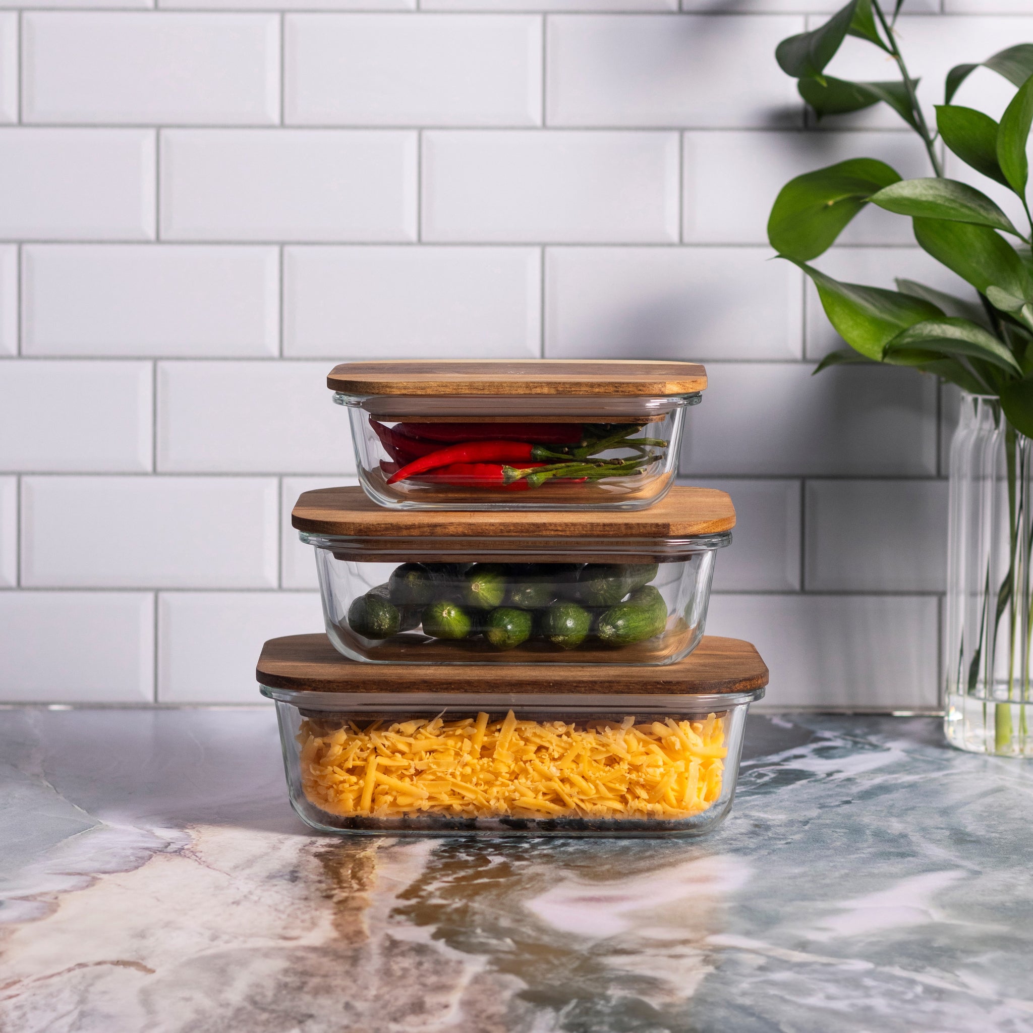 Glass Meal Prep Containers