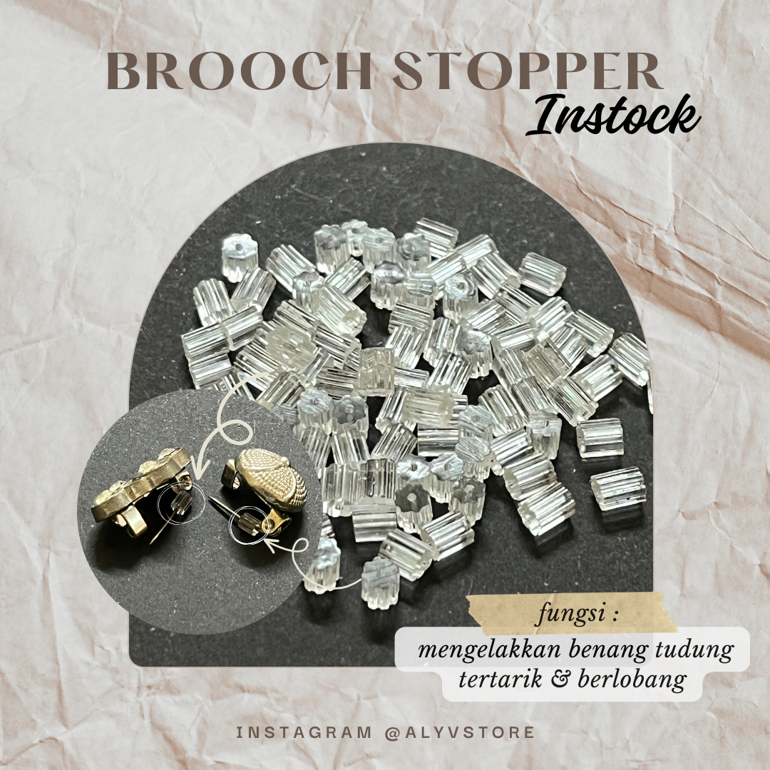 10pcs Brooch Stopper