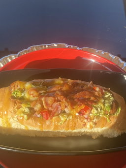 Overloaded Hotdog