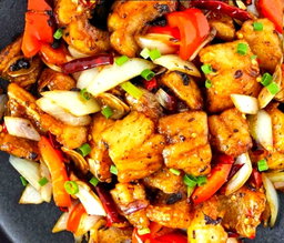 Stirfry Garlic Black Bean W Fried Dory Fish