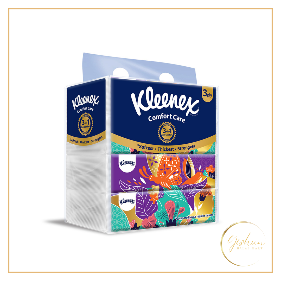 Kleenex Facial Tissue Soft Pack - 3ply | 4packs