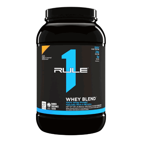 RULE 1 WHEY BLEND 2LBS SALTED CARAMEL