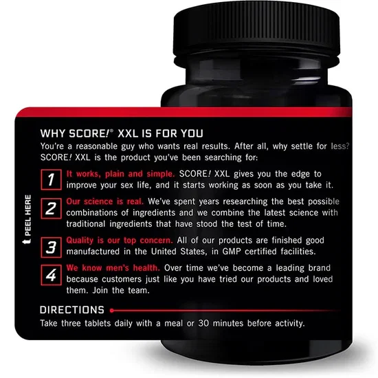 FORCE FACTOR SCORE! XXL 30 TABLETS_1