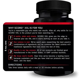 FORCE FACTOR SCORE! XXL 30 TABLETS