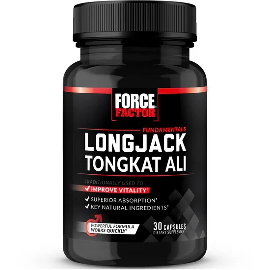 FORCE FACTOR LONGJACK TONGKAT ALI 30 CAPSULES_0