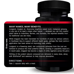 FORCE FACTOR LONGJACK TONGKAT ALI 30 CAPSULES
