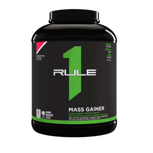 RULE 1 R1 MASS GAINER 5.5LBS STRAWBERRY & CREME